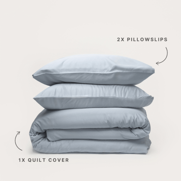 Bamboo Quilt Cover – Sky