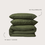 Bamboo Quilt Cover – Pine