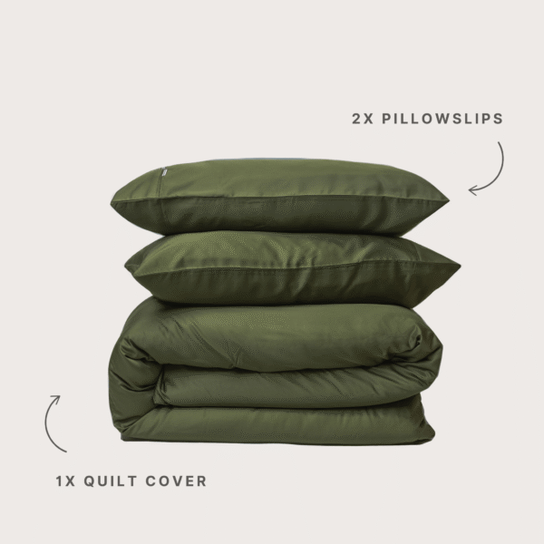 Bamboo Quilt Cover – Pine