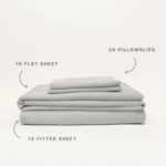 Bamboo Sheet Set – Silver