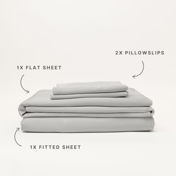 Bamboo Sheet Set – Silver
