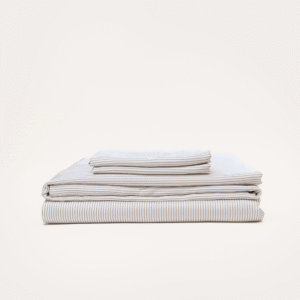 Bamboo Sheet Set – Mocha Stripe