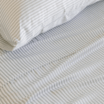 Bamboo Sheet Set – Fog Stripe