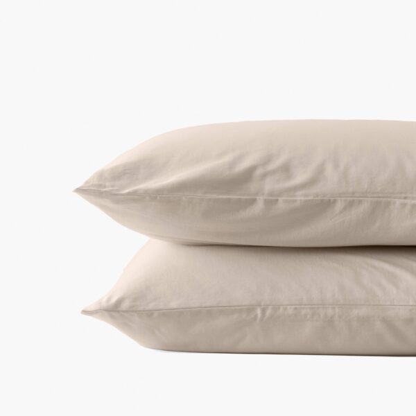 Organic Cotton Pillowcase - Dune