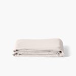 Organic Cotton Flat Sheet - Vanilla