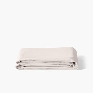 Organic Cotton Flat Sheet - Vanilla