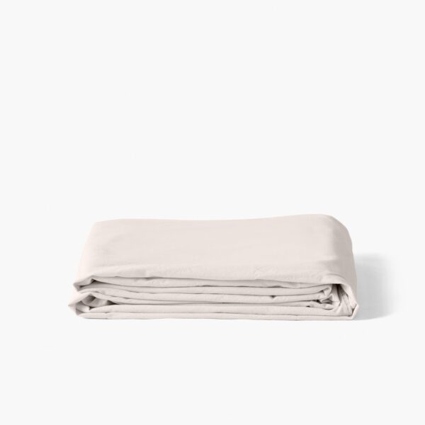 Organic Cotton Flat Sheet - Vanilla