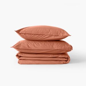 Duvet Cover Set - Terracotta