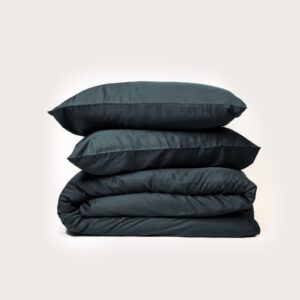 Bamboo Quilt Cover – Navy