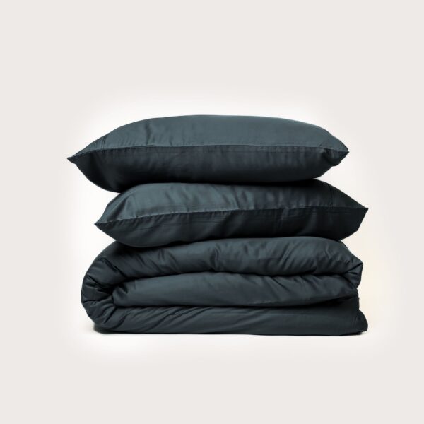 Bamboo Quilt Cover – Navy