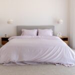 Bamboo Quilt Cover – Lilac
