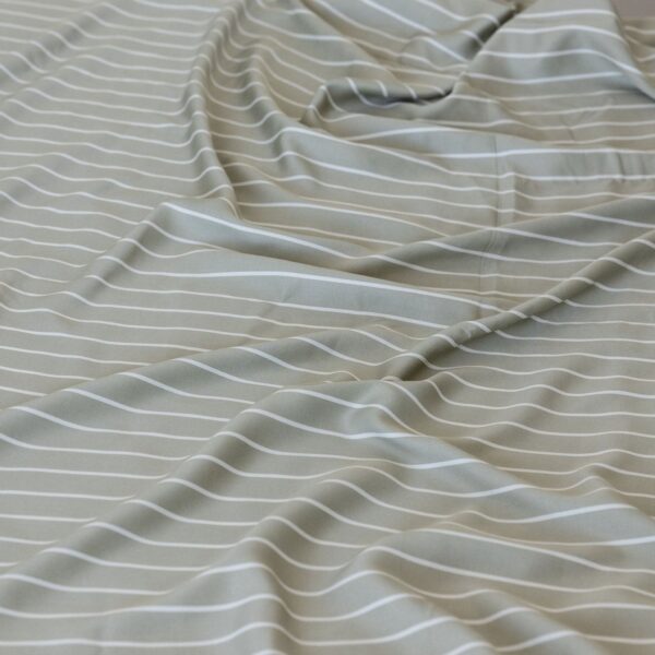 Bamboo Sheet Set – Olive Stripe