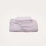 Bamboo Fitted Sheet & Pillowslips – Lilac