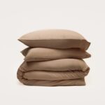 Bamboo Quilt Cover – Mocha