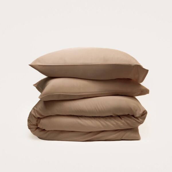 Bamboo Quilt Cover – Mocha
