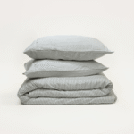 Bamboo Quilt Cover – Fog Stripe