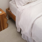 Bamboo Quilt Cover – Mocha Stripe