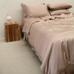 Bamboo Quilt Cover – Mocha