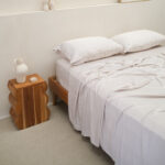 Bamboo Sheet Set – Mocha Stripe