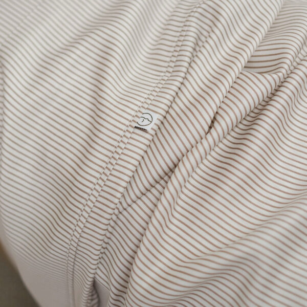 Bamboo Sheet Set – Mocha Stripe