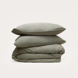 Bamboo Quilt Cover – Olive