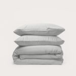 Bamboo Quilt Cover – Silver