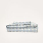 Bamboo Sheet Set – Sky Gingham