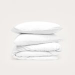 Bamboo Quilt Cover – White