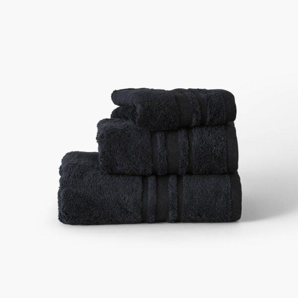 Cotton Towel Set - Black