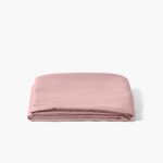 Organic Washed Cotton Flat Sheet - Blush