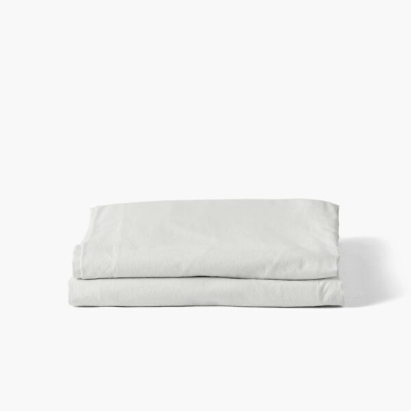 Organic Cotton Flat Sheet - Cloud