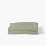 Organic Cotton Flat Sheet - Sage