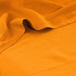 Flatsheet in Washed Linen Songe Turmeric