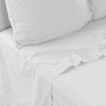 Organic Cotton Flat Sheet - White