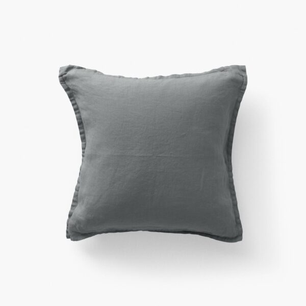 Songe Ash Khaki Washed Linen Cushion Cover