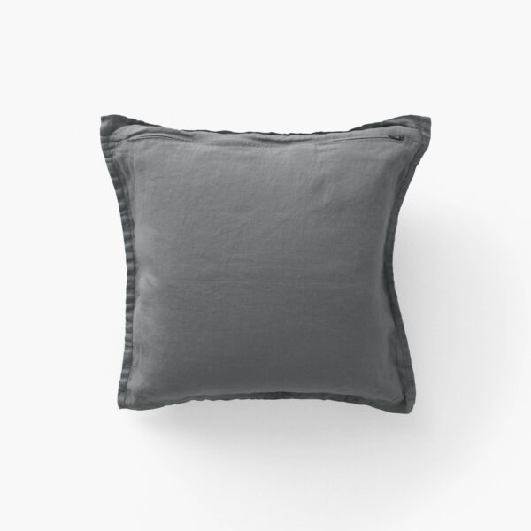 Songe Ash Khaki Washed Linen Cushion Cover