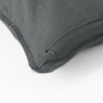 Songe Ash Khaki Washed Linen Cushion Cover