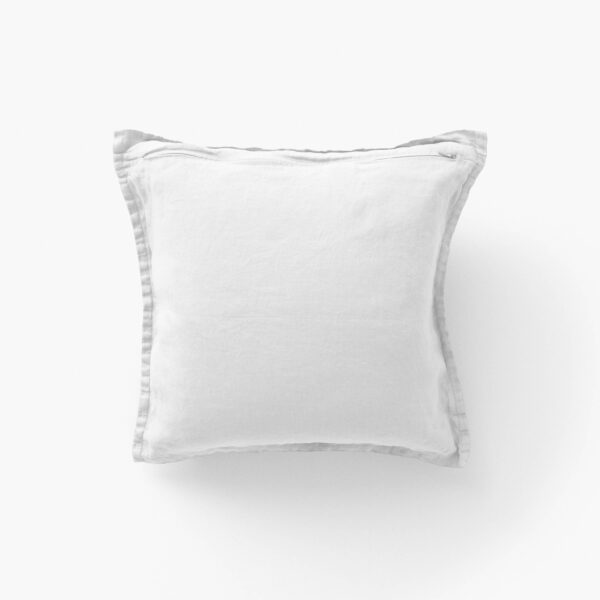 Songe White Washed Linen Cushion Cover