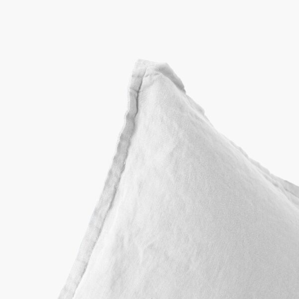 Songe White Washed Linen Cushion Cover