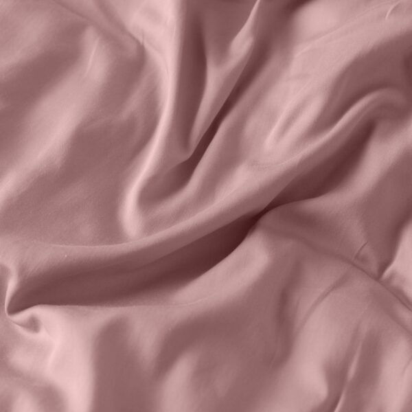 Organic Cotton Sateen Duvet Cover Blush