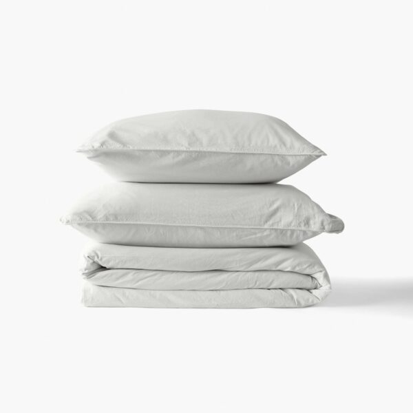 Organic Cotton Duvet Cover - Cloud