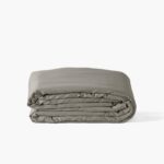 Organic Cotton Sateen Duvet Cover Jade