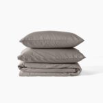 Organic Cotton Sateen Duvet Cover Jade