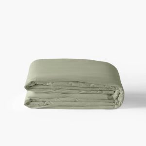 Organic Cotton Duvet Cover - Sage