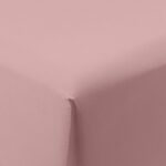 Organic Cotton Fitted Sheet - Blush