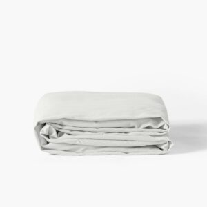 Organic Washed Cotton Fitted Sheet Cloud