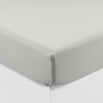 Organic Washed Cotton Fitted Sheet Cloud