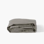 Organic Washed Cotton Fitted Sheet - Jade