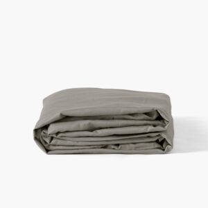Organic Washed Cotton Fitted Sheet - Jade