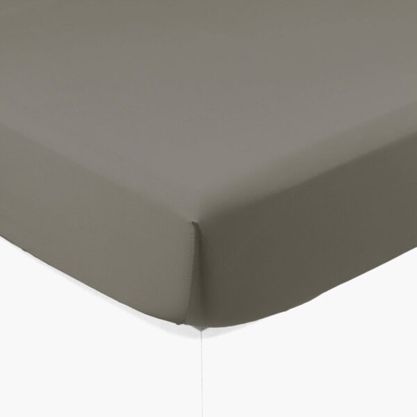 Organic Washed Cotton Fitted Sheet - Jade